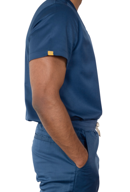 Mens Celeste Scrub Top